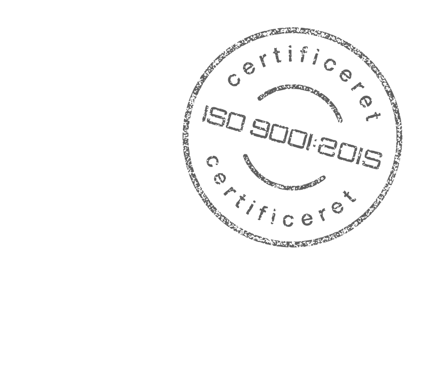 ISO 9001:2015 certificeret