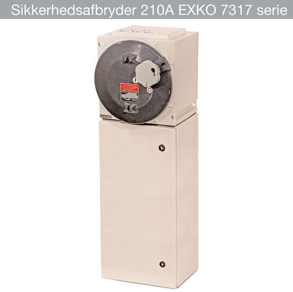 Sikkerhedsafbryder 210A EXKO 7317 Serie